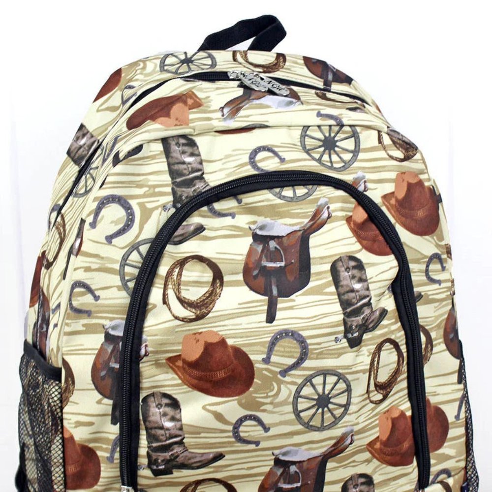 WILD WILD WEST LARGE BACKPACK